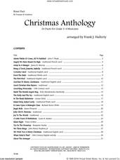 Cover icon of Christmas Anthology (24 Duets For Grade 3-4 Musicians) sheet music for two brass instruments by Frank J. Halferty, intermediate duet