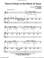 Cover icon of There Is Power In The Name Of Jesus sheet music for voice and piano by Jeff Ferguson and Regi Stone, intermediate skill level