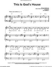 Cover icon of This Is God's House sheet music for voice and piano by Ferguson and Stone, intermediate skill level