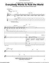 Cover icon of Everybody Wants To Rule The World sheet music for guitar (tablature) by Tears For Fears, Christopher Hughes, Ian Stanley and Roland Orzabal, intermediate skill level