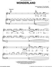 Cover icon of Wonderland sheet music for voice, piano or guitar by Taylor Swift, Max Martin and Shellback, intermediate skill level