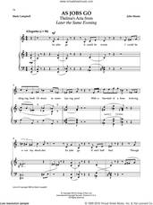 Cover icon of As Jobs Go sheet music for voice and piano by John Musto and Mark Campbell, classical score, intermediate skill level