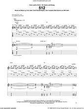 Cover icon of 512 sheet music for guitar (tablature) by Lamb Of God, Chris Adler, David Randall Blythe, John Campbell, Mark Morton and Will Adler, intermediate skill level