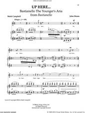 Cover icon of Up Here... sheet music for voice and piano by John Musto & Mark Campbell, John Musto and Mark Campbell, classical score, intermediate skill level