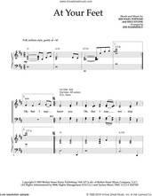 Cover icon of At Your Feet sheet music for choir (SATB: soprano, alto, tenor, bass) by Michael Popham and Regi Stone, intermediate skill level
