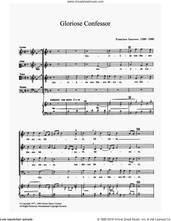 Cover icon of Gloriose Confessor sheet music for choir by Francisco Guerrero, classical score, intermediate skill level