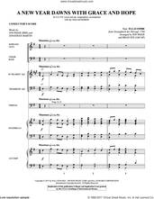 Cover icon of A New Year Dawns with Grace and Hope (COMPLETE) sheet music for orchestra/band by Brad Nix, Gesangbuch der Herzogl, Jon Paige and Jonathan Martin, intermediate skill level