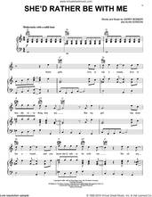 Cover icon of She'd Rather Be With Me sheet music for voice, piano or guitar by The Turtles, Alan Gordon and Garry Bonner, intermediate skill level