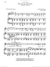 Do Not Go My Love sheet music download