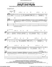 Cover icon of Jekyll And Hyde sheet music for guitar (tablature) by Five Finger Death Punch, Ivan Moody, Jason Hook, Jeremy Spencer, Kevin Churko and Zoltan Bathory, intermediate skill level