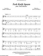 Cover icon of Fork Knife Spoon sheet music for voice and piano by Goldrich & Heisler, Marcy Heisler and Zina Goldrich, intermediate skill level