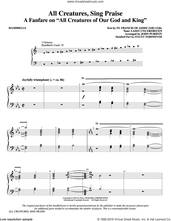 Cover icon of All Creatures, Sing Praise sheet music for orchestra/band (handbells) by Francis of Assisi, John Purifoy, St. Francis of Assisi, Geistliche Kirchengesang and William Henry Draper, intermediate skill level