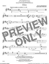 Cover icon of Glow sheet music for orchestra/band (violin 2) by Eric Whitacre, intermediate skill level