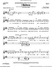 Cover icon of I Believe sheet music for voice and other instruments (fake book) by Brad Henderson and Dennis Jernigan, intermediate skill level