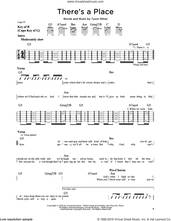 Cover icon of There's A Place sheet music for guitar solo (lead sheet) by The All-American Rejects and Tyson Ritter, intermediate guitar (lead sheet)