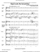 Cover icon of Open Lord, My Inward Ear (COMPLETE) sheet music for orchestra/band by John Leavitt and Charles Wesley, intermediate skill level