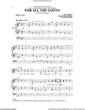Cover icon of For All the Saints sheet music for choir (SATB: soprano, alto, tenor, bass) by Hart Morris, Ralph Vaughan Williams and William W. How, intermediate skill level