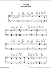 Cover icon of Victims (from Last Exit To Brooklyn) sheet music for piano solo by Mark Knopfler, intermediate skill level