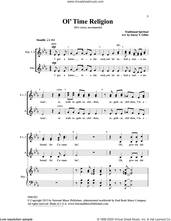 Cover icon of Ol' Time Religion sheet music for choir (SSA: soprano, alto) by Stacey V. Gibbs, intermediate skill level