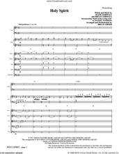 Cover icon of Holy Spirit (COMPLETE) sheet music for orchestra/band by Bruce Greer and Daniel Iverson, classical score, intermediate skill level