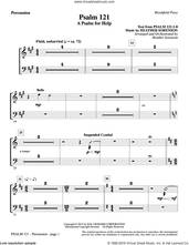 Cover icon of Psalm 121 (A Psalm For Help) sheet music for orchestra/band (percussion) by Heather Sorenson, intermediate skill level