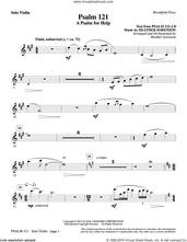 Cover icon of Psalm 121 (A Psalm For Help) sheet music for orchestra/band (solo violin) by Heather Sorenson, intermediate skill level