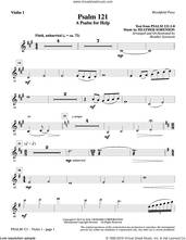 Cover icon of Psalm 121 (A Psalm For Help) sheet music for orchestra/band (violin 1) by Heather Sorenson, intermediate skill level