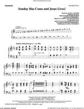 Cover icon of Sunday Has Come and Jesus Lives! sheet music for orchestra/band (handbells) by Ludwig van Beethoven, Julie I. Myers, Christopher Wordsworth, Julie Myers and Roger Thornhill, intermediate skill level