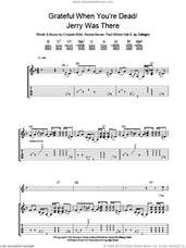 Cover icon of Grateful When You're Dead/Jerry Was There sheet music for guitar (tablature) by Kula Shaker, Alonza Bevan, Crispian Mills, Jay Darlington and Paul Winter-Hart, intermediate skill level