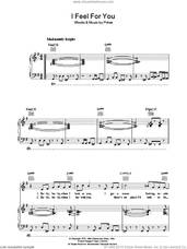 Cover icon of I Feel For You sheet music for voice, piano or guitar by Prince, intermediate skill level
