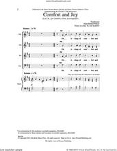 Cover icon of Comfort and Joy sheet music for choir (SATB: soprano, alto, tenor, bass) by Allan Robert Petker, intermediate skill level