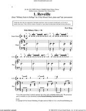 Cover icon of Reveille sheet music for choir (3-Part Mixed) by Ken Berg, intermediate skill level