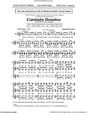 Cover icon of Cantate Domino sheet music for choir (SATB: soprano, alto, tenor, bass) by Allan Robert Petker, intermediate skill level