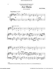 Cover icon of Ave Maria sheet music for choir (SSA: soprano, alto) by Jude B. Roldan, intermediate skill level