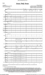 Cover icon of Jesus, Only Jesus (COMPLETE) sheet music for orchestra/band by Chris Tomlin, Christy Nockels, Kristian Stanfill, Mary McDonald, Matt Redman, Nathan Nockels, Passion and Tony Wood, intermediate skill level