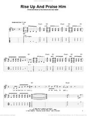 Cover icon of Rise Up And Praise Him sheet music for guitar (tablature, play-along) by Paul Baloche and Gary Sadler, intermediate skill level