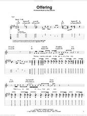 Cover icon of Offering sheet music for guitar (tablature, play-along) by Paul Baloche, intermediate skill level