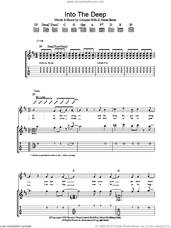 Cover icon of Into The Deep sheet music for guitar (tablature) by Kula Shaker, Alonza Bevan and Crispian Mills, intermediate skill level