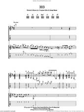Cover icon of 303 sheet music for guitar (tablature) by Kula Shaker, Alonza Bevan and Crispian Mills, intermediate skill level
