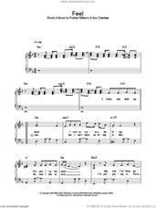Cover icon of Feel sheet music for voice, piano or guitar by Robbie Williams and Guy Chambers, intermediate skill level