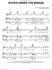 Cover icon of Water Under The Bridge sheet music for voice, piano or guitar by Adele, Adele Adkins and Gregory Kurstin, intermediate skill level