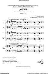 Cover icon of Joshua (Fit The Battle Of Jericho) sheet music for choir (SATB: soprano, alto, tenor, bass) by Rollo Dilworth and Miscellaneous, intermediate skill level