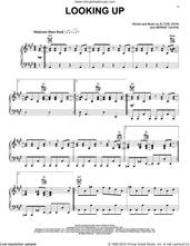 Cover icon of Looking Up sheet music for voice, piano or guitar by Elton John and Bernie Taupin, intermediate skill level