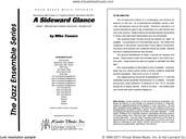 Cover icon of A Sideward Glance (COMPLETE) sheet music for jazz band by Mike Tomaro, intermediate skill level