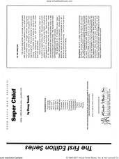 Cover icon of Super Chief (COMPLETE) sheet music for jazz band by Doug Beach, intermediate skill level