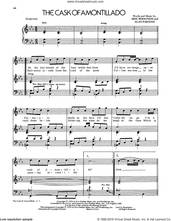 Cover icon of The Cask Of Amontillado sheet music for voice and piano by Alan Parsons Project, Alan Parsons and Eric Woolfson, intermediate skill level