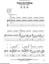 Cover icon of Tears Are Falling sheet music for guitar (tablature) by KISS and Paul Stanley, intermediate skill level