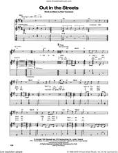 Cover icon of Out In The Street sheet music for guitar (tablature) by The Who and Pete Townshend, intermediate skill level