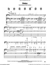 Cover icon of Relax sheet music for guitar (tablature) by The Who and Pete Townshend, intermediate skill level
