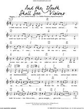 Cover icon of And the Youth Shall See Visions sheet music for voice and other instruments (fake book) by Debbie Friedman, intermediate skill level